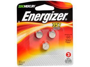 ENERGIZER Silver Oxide 357/303 357BPZ-3 1.5V Battery, 3-pack