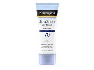 Neutrogena Sunblock Ultra Sheer DryTouch SPF 70  3 oz