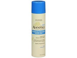 Aveeno Shave Gel Positively Smooth  7 oz