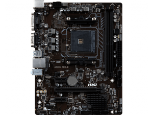 MSI A320M PRO--E AMD Socket A320 AM4 MicroATX Desktop Motherboard MSI A320M PRO--E AMD Socket A320 AM4 MicroATX Desktop Motherboard