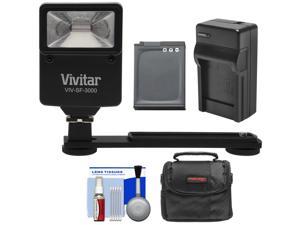 Essentials Bundle for Nikon Coolpix A900, AW130, S9900 with EN-EL12 Battery + Charger + Case + Flash & Bracket + Kit