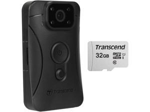 Transcend DrivePro Body 10 1080p HD Video Camera Camcorder Includes a 32GB microSDHC Card Transcend DrivePro Body 10 1080p HD Video Camera Camcorder Includes a 32GB microSDHC Card