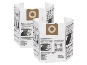 WORKSHOP Wet/Dry Vacs Vacuum Bags WS32200F Fine Dust Collection Bags, 2 Bags WORKSHOP Wet/Dry Vacs Vacuum Bags WS32200F Fine Dust Collection Bags, 2 Bags