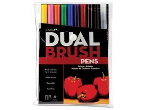 Tombow Dual Brush Pen Set 10/Pkg-Primary Tombow Dual Brush Pen Set 10/Pkg-Primary