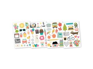 Designer Binder 6/"X8/"-Robin/'s Egg Stripe Simple Stories SNAP3995 Sn@p