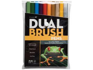 Tombow Dual Brush Pen Set 10/Pkg-Secondary Tombow Dual Brush Pen Set 10/Pkg-Secondary
