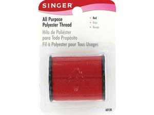 Singer Thread Poly Red 150Y 2901-1509 Singer Thread Poly Red 150Y 2901-1509