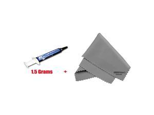 7 x 6 Micro Fiber Cleaning Cloth 1.5 Grams IC Diamond 7 Carat Thermal Compound 