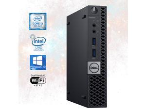 Dell OptiPlex 3070 Micro Desktop Computer, Intel Core i3-9100T Upto 3.7GHz 16GB RAM, 512GB M.2 NVME SSD, AC Wi-Fi, Bluetooth, DisplayPort, HDMI - Windows 10 Pro Dell OptiPlex 3070 Micro Desktop Computer, Intel Core i3-9100T Upto 3.7GHz 16GB RAM, 512GB M.2 NVME SSD, AC Wi-Fi, Bluetooth, DisplayPort, HDMI - Windows 10 Pro