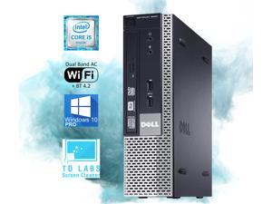 Dell Optiplex 9020 USFF Desktop Computer - Intel i5-4570S Upto 3.6GHz, HD Graphics 4600 4K Support, 8GB RAM, 1TB SSD, DisplayPort, HDMI, DVD, AC Wi-Fi, Bluetooth, TDL - Windows 10 Pro