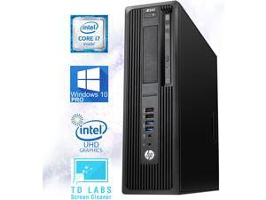 HP Z240 Workstation SFF Desktop PC, Intel Core i7-6700 Upto 4.0GHz, 32GB RAM, 512GB SSD + 500GB HDD, AMD Radeon R7 350X 4GB 4K, DisplayPort, HDMI, Wi-Fi, Bluetooth- Windows 10 Pro HP Z240 Workstation SFF Desktop PC, Intel Core i7-6700 Upto 4.0GHz, 32GB RAM, 512GB SSD + 500GB HDD, AMD Radeon R7 350X 4GB 4K, DisplayPort, HDMI, Wi-Fi, Bluetooth- Windows 10 Pro