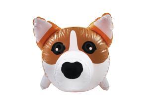 Treasure Gurus 23" Inflatable Corgi Dog Swimming Pool Water Float Blow Up Toy Pet Novelty Party Favor Decor Prop Treasure Gurus 23" Inflatable Corgi Dog Swimming Pool Water Float Blow Up Toy Pet Novelty Party Favor Decor Prop