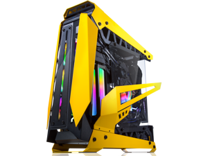 RAIJINTEK NYX PRO - Yellow, a Open Frame Alu. case (EE-B M/B), 4mm Tempered Glass, Flip Open Top & Front Panel, max. 496mm VGA Card, max. 2.5"SSD×4, max. 12025 Fanx6, PCI Express Gen3.0 Riser Card RAIJINTEK NYX PRO - Yellow, a Open Frame Alu. case (EE-B M/B), 4mm Tempered Glass, Flip Open Top & Front Panel, max. 496mm VGA Card, max. 2.5"SSD×4, max. 12025 Fanx6, PCI Express Gen3.0 Riser Card