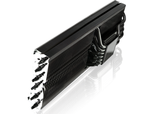 RAIJINTEK MORPHEUS 8057 - Superior High-End VGA Cooler (TDP 360W) for NVDIA 2080 & AMD 5700, 12* 6mm Heat-Pipe & 129 fins, copper heat-sink for chip cooling, Fan clip options for 12025 & 12013 fans