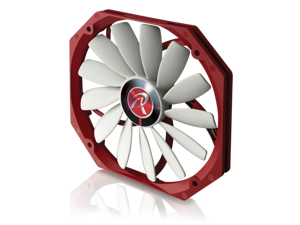 RAIJINTEK Aeolus a-RW, 140mm x 13mm, 4Pin PWM Function, PC Case Fan, Cooling System Fan