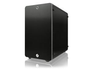 RAIJINTEK THETIS BLACK WINDOW, an Alu. ATX case, supports max. 280mm VGA card, 170mm height CPU coolers, 4x HDDs ,240mm radiator on top, 1x 12025 LED fan pre-installed, 3mm tempered glass side panel