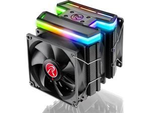 DELOS RBW, a dual tower CPU cooler with Addressable RGB, 6*6mm performing heat-pipe, 3pcs 9225 PWM fans, and fully multiple mounting kit, DELOS RBW is your best choice of stylish cooling nowadays.