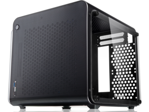 METIS EVO BLACK TGS, an Alu. ITX case with tempered glass, is designed to fulfill the smallest case built with ultra high air flow to solve all thermal issue of SFF chassis, 200mm fan option at front.