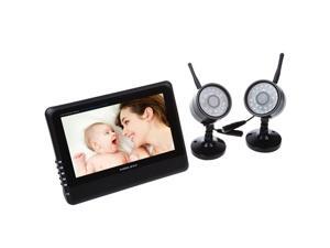 THZY 7 inch TFT Full Color Baby Monitor 4CH Quad DVR Monitor system+ 2x 2.4G Digital Wireless Cameras THZY 7 inch TFT Full Color Baby Monitor 4CH Quad DVR Monitor system+ 2x 2.4G Digital Wireless Cameras