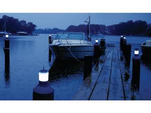 DOCK EDGE PILE CAP LIGHT SOLAR 96-268-F DOCK EDGE PILE CAP LIGHT SOLAR 96-268-F