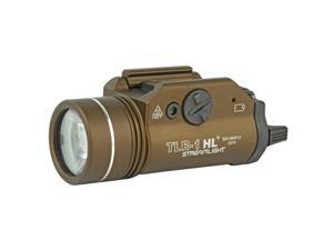 Streamlight TLR-1 HL Flashlight, 800 Lumens w/Lithium Batteries, Flat Dark Earth Streamlight TLR-1 HL Flashlight, 800 Lumens w/Lithium Batteries, Flat Dark Earth