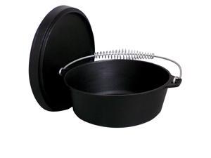 King Kooker CI8S Pre-Seasoned Cast Iron Outdoor Dutch Oven, 8-Quart King Kooker CI8S Pre-Seasoned Cast Iron Outdoor Dutch Oven, 8-Quart