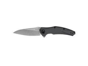 Kershaw Bareknuckle Folder 3.25 in Stonewash Aluminum Handle Kershaw Bareknuckle Folder 3.25 in Stonewash Aluminum Handle