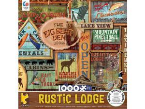 Rustic Signs Rustic Lodge 1000 Piece Puzzle