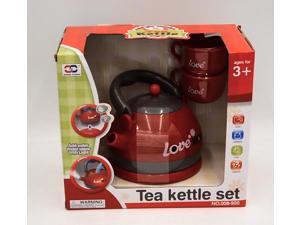 Toy Tea Kettle With Realistic Steam Vapor And Sound