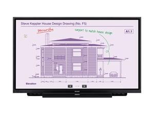 Sharp PN-L651H 65" Aquos Board 4K Ultra-HD Interactive Display System Sharp PN-L651H 65" Aquos Board 4K Ultra-HD Interactive Display System