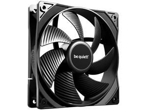 Pure Wings 3 | 120mm Case Fan | High Performance Cooling Fan | Compatible with Desktop | Low minimum rpm | Low Noise | Black | BL104