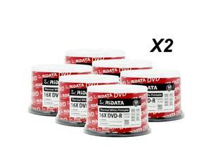 Ridata DVD-R 16X 4.7GB 120Min White Thermal Hub Printable Blank Media Recordable Disc (600 Pack) Ridata DVD-R 16X 4.7GB 120Min White Thermal Hub Printable Blank Media Recordable Disc (600 Pack)