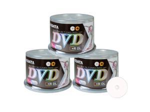 Ridata DVD+R DL Dual Layer 8X 8.5GB DVD Plus R Double Layer White Inkjet Hub Printable Blank Media Data Movie Game Recordable Disc (150 Pack) Ridata DVD+R DL Dual Layer 8X 8.5GB DVD Plus R Double Layer White Inkjet Hub Printable Blank Media Data Movie Game Recordable Disc (150 Pack)
