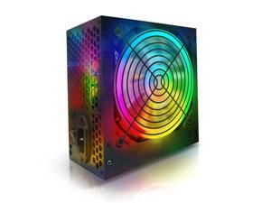 Smartbuy 1000W 1000 WATT RGB LED Fan Silent PC ATX Power Supply PSU SATA 12V PCI-E