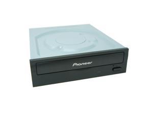 Pioneer DVR-S21WBK/PLUS Black 24x SATA Internal CD/DVD/RW DL DVD Writer Drive Burner For PC