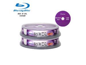 Smartbuy 6X BD-R DL 50GB Dual Layer Logo Top Video Audio Photo Data Recordable Disc (20 Packs) Smartbuy 6X BD-R DL 50GB Dual Layer Logo Top Video Audio Photo Data Recordable Disc (20 Packs)