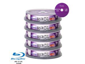 Smartbuy 6X BD-R DL 50GB Dual Layer Logo Top Video Audio Photo Data Recordable Disc (50 Packs) Smartbuy 6X BD-R DL 50GB Dual Layer Logo Top Video Audio Photo Data Recordable Disc (50 Packs)