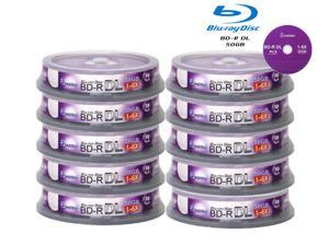 Smartbuy 6X BD-R DL 50GB Dual Layer Logo Top Video Audio Photo Data Recordable Disc (100 Packs) Smartbuy 6X BD-R DL 50GB Dual Layer Logo Top Video Audio Photo Data Recordable Disc (100 Packs)