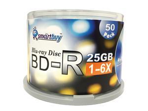 Smartbuy 6X BD-R 25GB Logo Top Video Audio Photo Data Recordable Disc