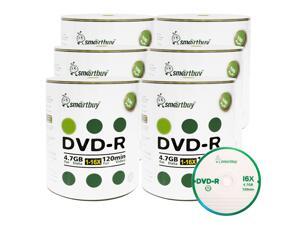 Smartbuy DVD-R 16X 4.7GB 120Min Logo Top Music Video Data Recordable Disc (600 Packs) Smartbuy DVD-R 16X 4.7GB 120Min Logo Top Music Video Data Recordable Disc (600 Packs)