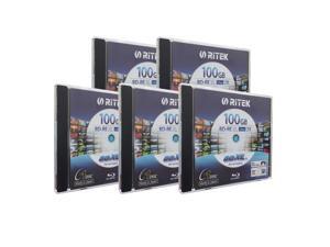 Ritek BD-RE XL Rewritable BDXL 100GB Triple Layers 2X White Inkjet Hub Printable Blank Disc (5 Packs) Ritek BD-RE XL Rewritable BDXL 100GB Triple Layers 2X White Inkjet Hub Printable Blank Disc (5 Packs)