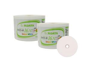 Ridata DVD-R 16X 4.7GB 120 Min White Inkjet Hub Printable Blank Data Video Media Recordable Disc (100 Pack) Ridata DVD-R 16X 4.7GB 120 Min White Inkjet Hub Printable Blank Data Video Media Recordable Disc (100 Pack)