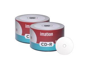 Imation CD-R 52X 700MB/80Min White Inkjet Hub Printable Blank Media Recordable Data Disc (100 Pack) Imation CD-R 52X 700MB/80Min White Inkjet Hub Printable Blank Media Recordable Data Disc (100 Pack)