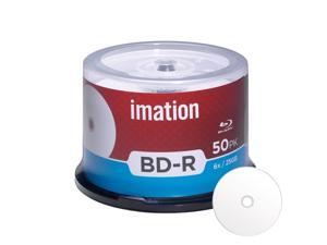 Imation BD-R 6X 25GB Blu-ray White Inkjet Hub Printable Blank Media Data Movie Game Recordable Disc (50 Pack) Imation BD-R 6X 25GB Blu-ray White Inkjet Hub Printable Blank Media Data Movie Game Recordable Disc (50 Pack)