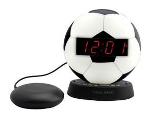 The Sonic Glow Soccer Ball Alarm Clock and Sonic Bomb Bed Shaker The Sonic Glow Soccer Ball Alarm Clock and Sonic Bomb Bed Shaker