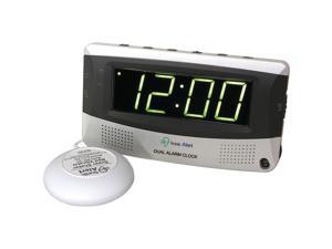 Sonic Alert SBD375ss Dual Alarm Clock with Bed Shaker