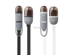 2-In-1 USB 3.1 Type C+Micro USB Charge Data TPE Flat Cable For Android Phone Nov01 Drop ship 2-In-1 USB 3.1 Type C+Micro USB Charge Data TPE Flat Cable For Android Phone Nov01 Drop ship