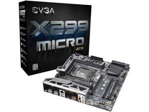 EVGA X299 Micro, LGA 2066, Intel X299, SATA 6GB/s, USB 3.1, USB 3.0, mATX, Intel Motherboard 131-SX-E295-KR