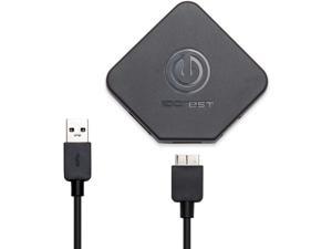 IOCrest USB 3.0 2 Port HUB & SD MicroSD Card Reader Ultra-Mini Compact Portable, SuperSpeed, Black SI-HUB50066