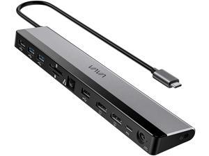 VAVA USB C Docking Station 12-in-1 USB-C Dock (Thunderbolt 3) with Dual HDMI 4K 60Hz, RJ45 Ethernet, 4 USB Ports, SD/TF Card Reader, 85W PD Charging, Audio for MacBook/Pro/Air, Type C Windows Laptop VAVA USB C Docking Station 12-in-1 USB-C Dock (Thunderbolt 3) with Dual HDMI 4K 60Hz, RJ45 Ethernet, 4 USB Ports, SD/TF Card Reader, 85W PD Charging, Audio for MacBook/Pro/Air, Type C Windows Laptop